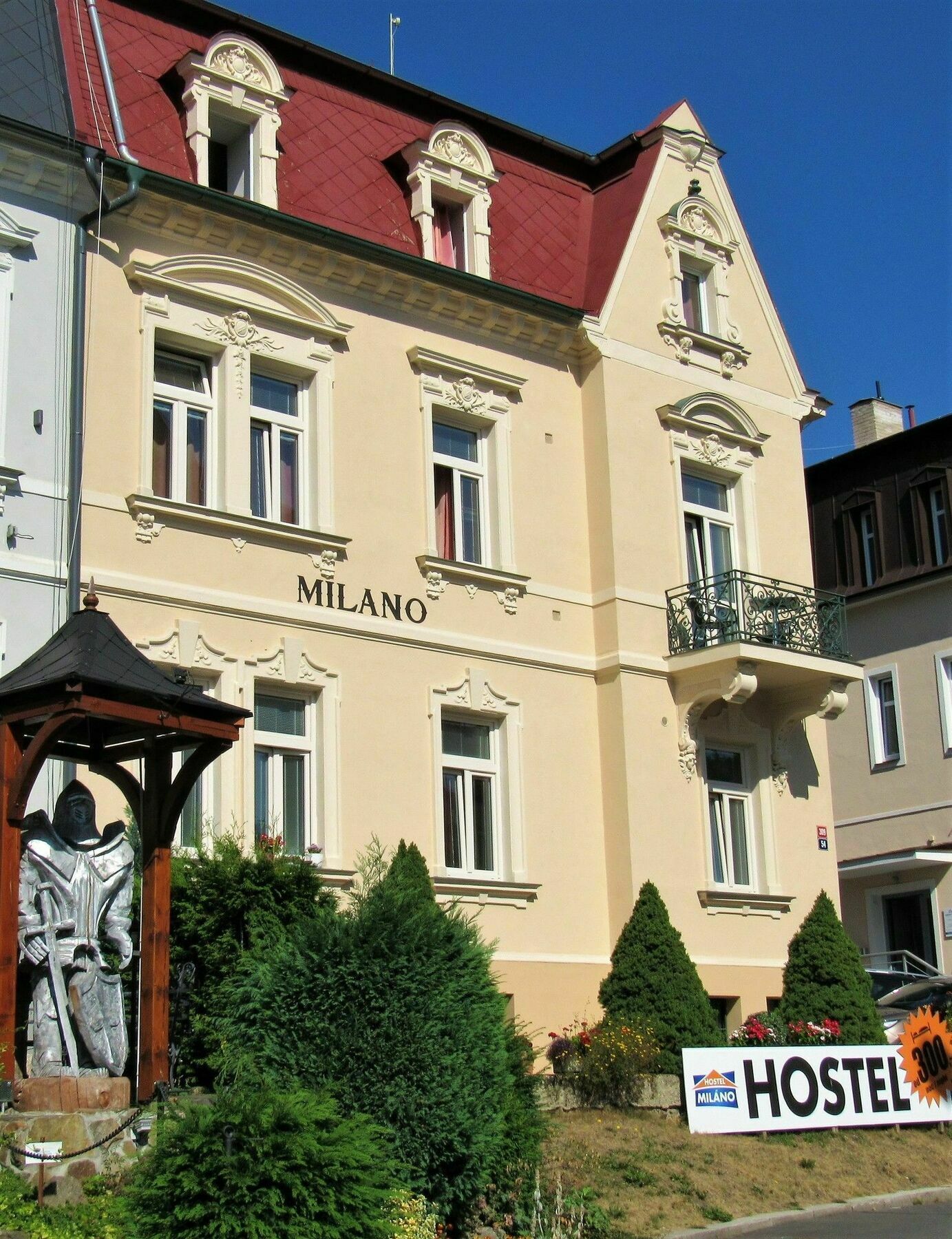 Хостел Milano Марианске-Лазне Экстерьер фото